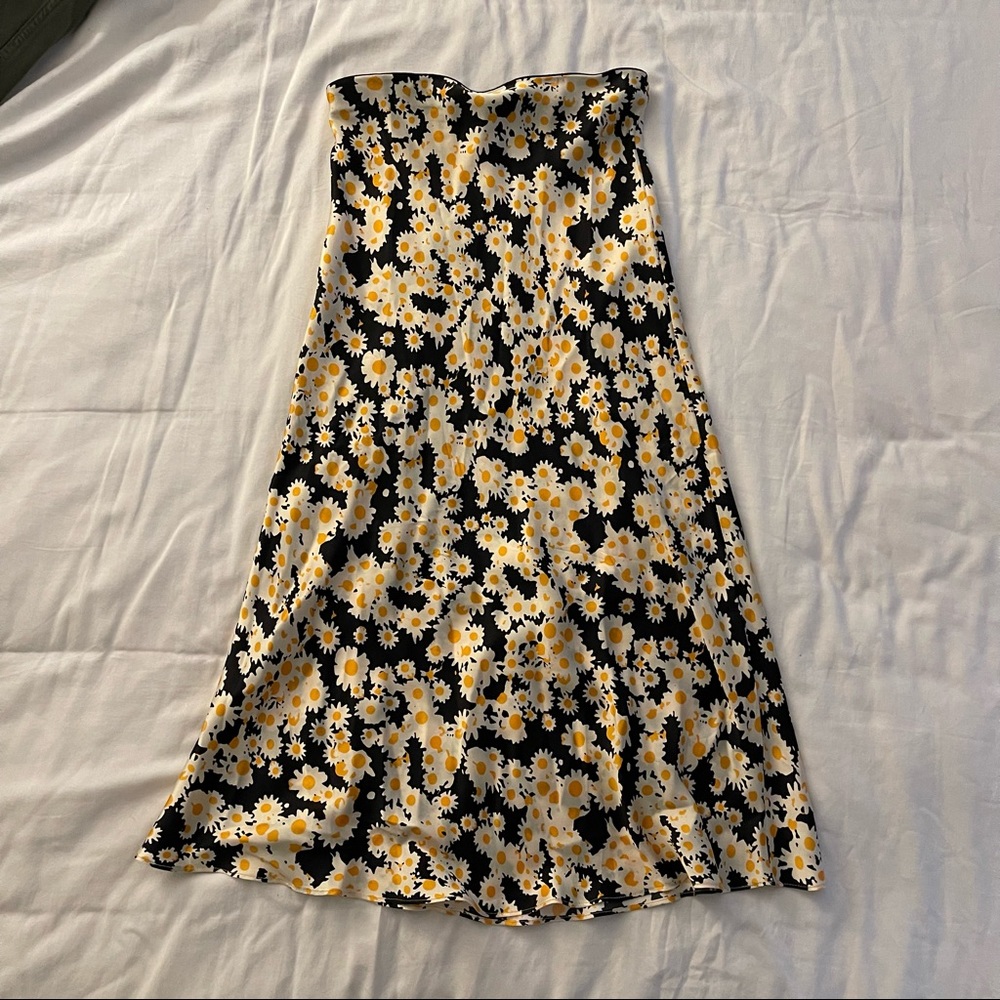 Realisation Par floral midi skirt